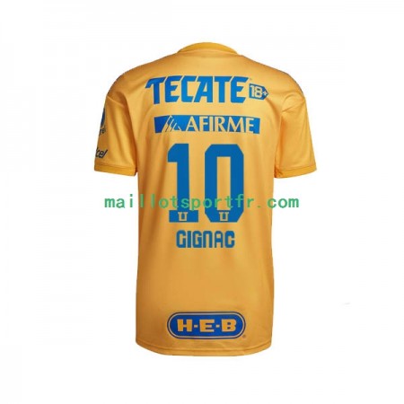 Maillot de Foot Tigres UANL Andre-Pierre Gignac 10 Domicile 2022/23